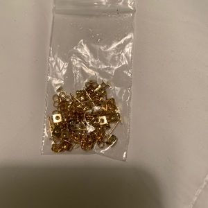 DIY earring studs and backs